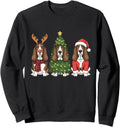 Original Santa Basset Hound Basset Hoodie - Casual Everyday Wear Unisex - T-Shirt, Sweatshirt, Hoodie