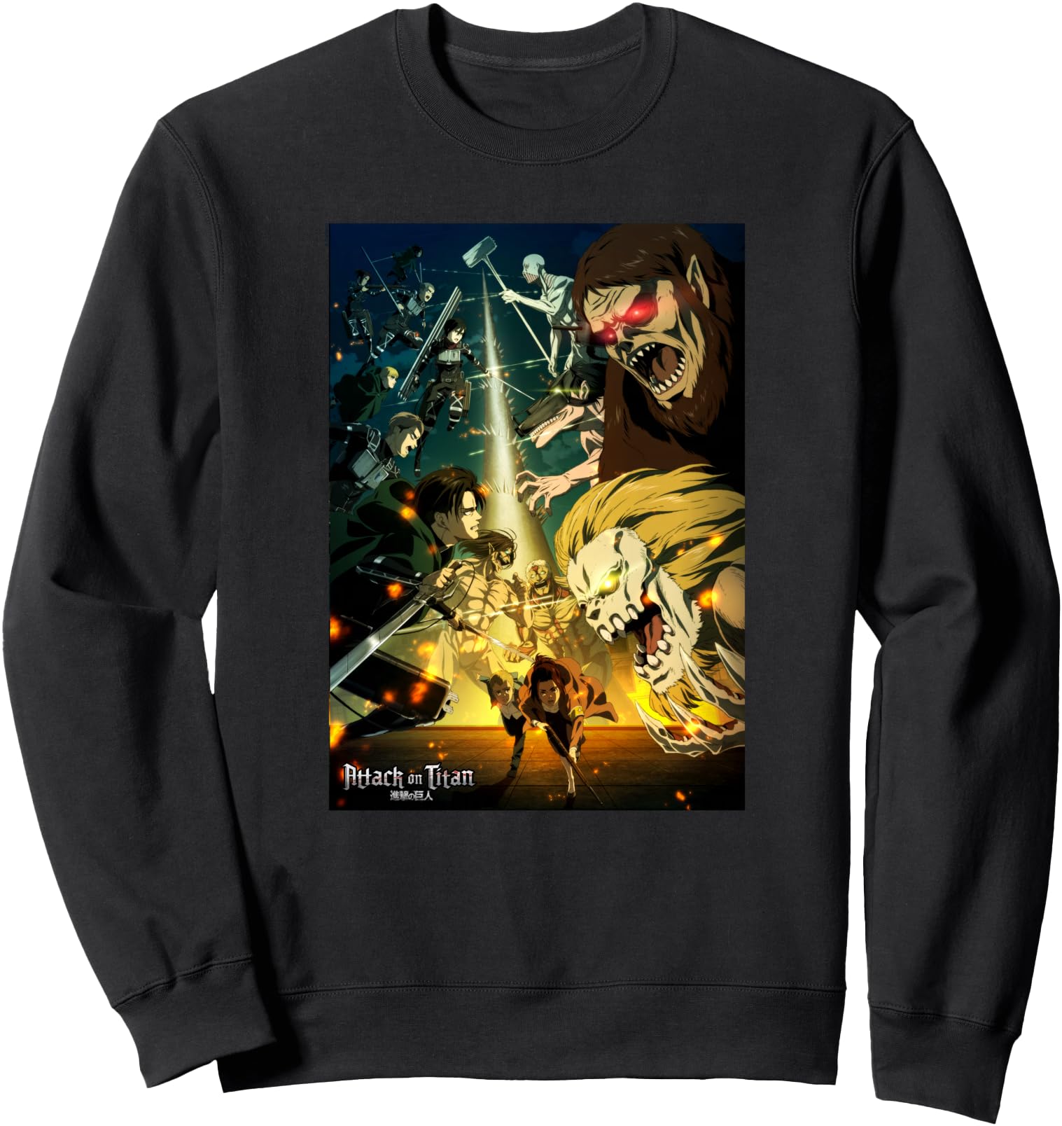 Attack Titan Season 4 Final Season Anime T-Shirt - Trendy Graphic Unisex - T-Shirt, Sweatshirt, Hoodie