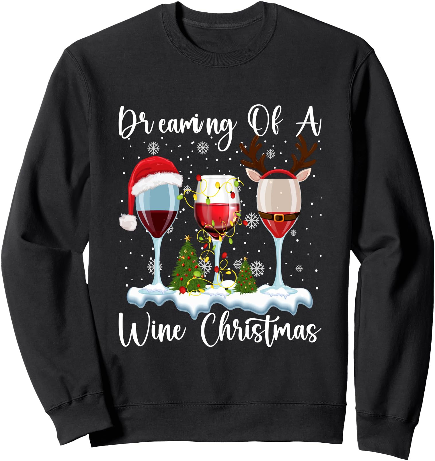 Wine Pajama Drinking Family Matching T-Shirt - Minimalist Print Unisex - T-Shirt, Sweatshirt, Hoodie