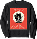 Kawaii Neko Ramen Ramen Cat T-Shirt - Casual Everyday Wear for Adults - T-Shirt, Sweatshirt, Hoodie