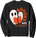 Boooks Are Spooktacular Halloween Book Hoodie - Streetwear Style Unisex - T-Shirt, Sweatshirt, Hoodie