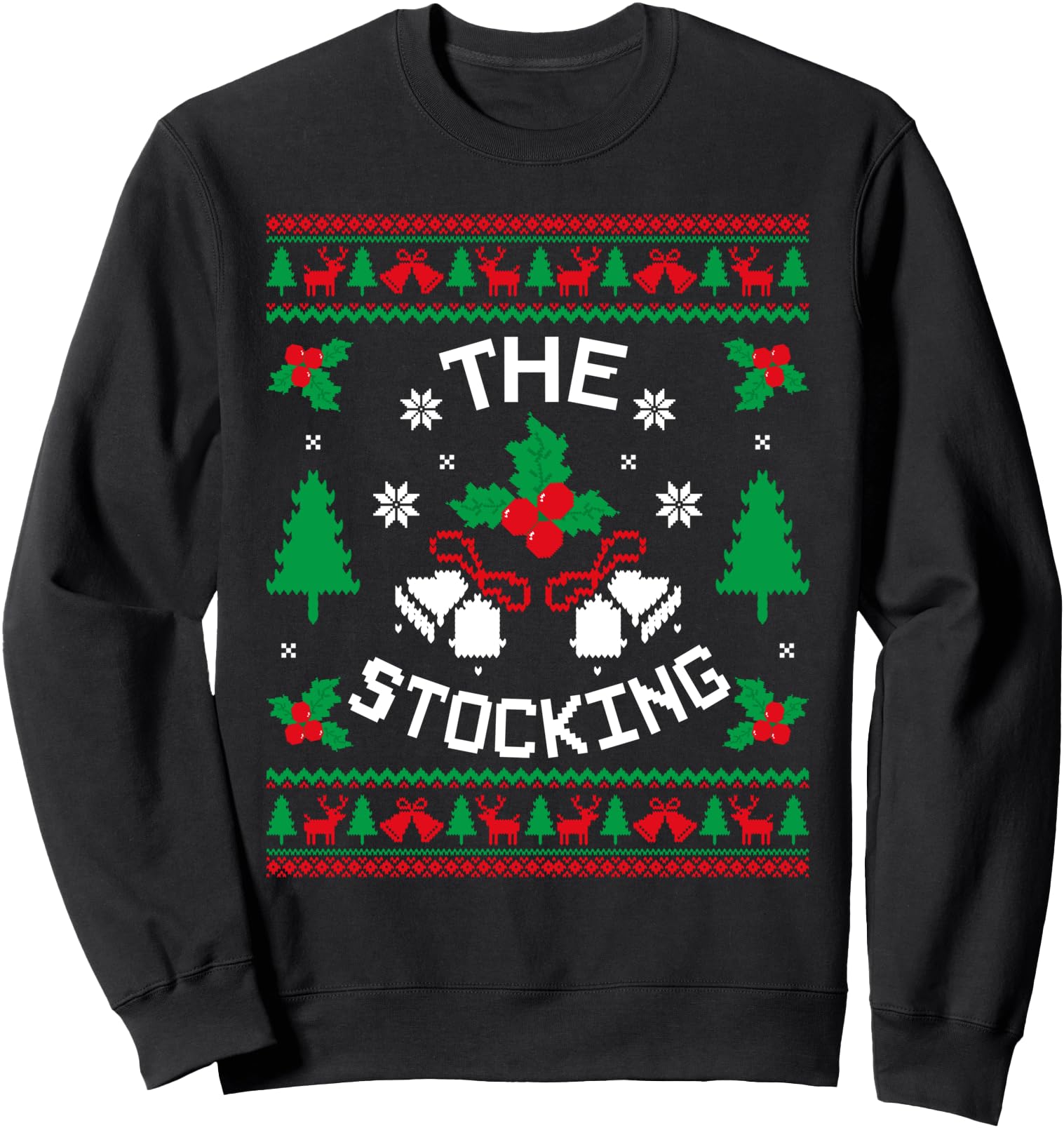 Stocking Matching Couples Ugly Artist Hoodie - Minimalist Print Unisex - T-Shirt, Sweatshirt, Hoodie