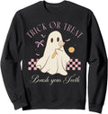 Trick Or Treat Brush Your Teeth Sweatshirt - Minimalist Print Unisex - T-Shirt, Sweatshirt, Hoodie