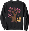 Maine Coon Cat Mom Japanese Cherry Hoodie - Aesthetic Graphic Unisex - T-Shirt, Sweatshirt, Hoodie