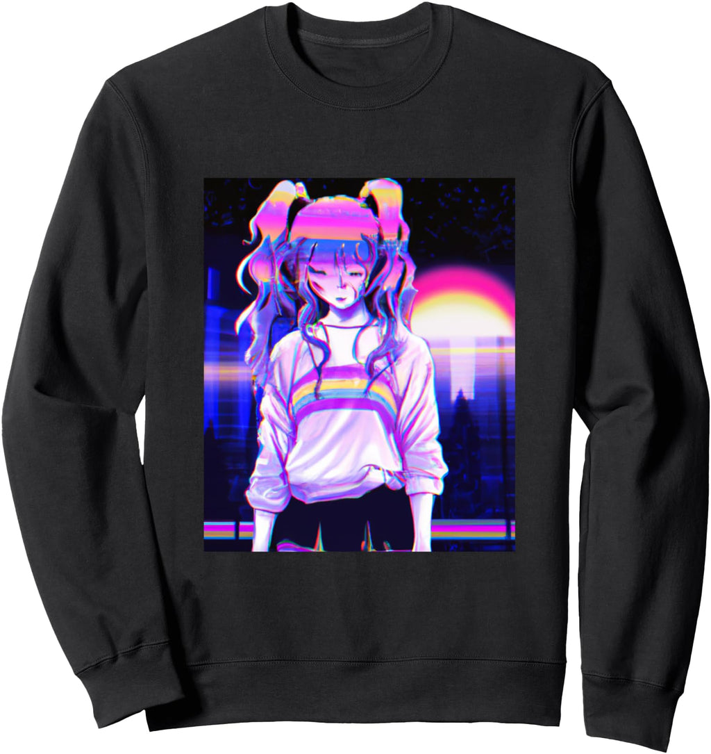 Handcrafted Pastel Aesthetic Anime T-Shirt - Graphic Print Men Women - T-Shirt, Sweatshirt, Hoodie