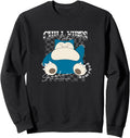 Handcrafted Pok Mon Snorlax Chill T-Shirt - Streetwear Style Men Women - T-Shirt, Sweatshirt, Hoodie