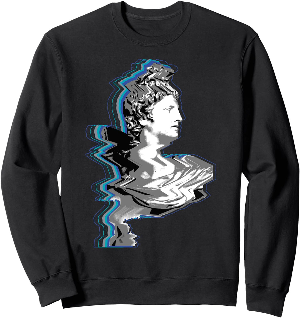 Vaporwave Aesthetic 80S 90S Glitch T-Shirt - Custom Art Print Men Women - T-Shirt, Sweatshirt, Hoodie