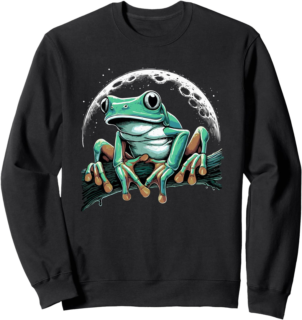 Whites Tree Frog Moon Australian Sweatshirt - Aesthetic Graphic Men Women - T-Shirt, Sweatshirt, Hoodie