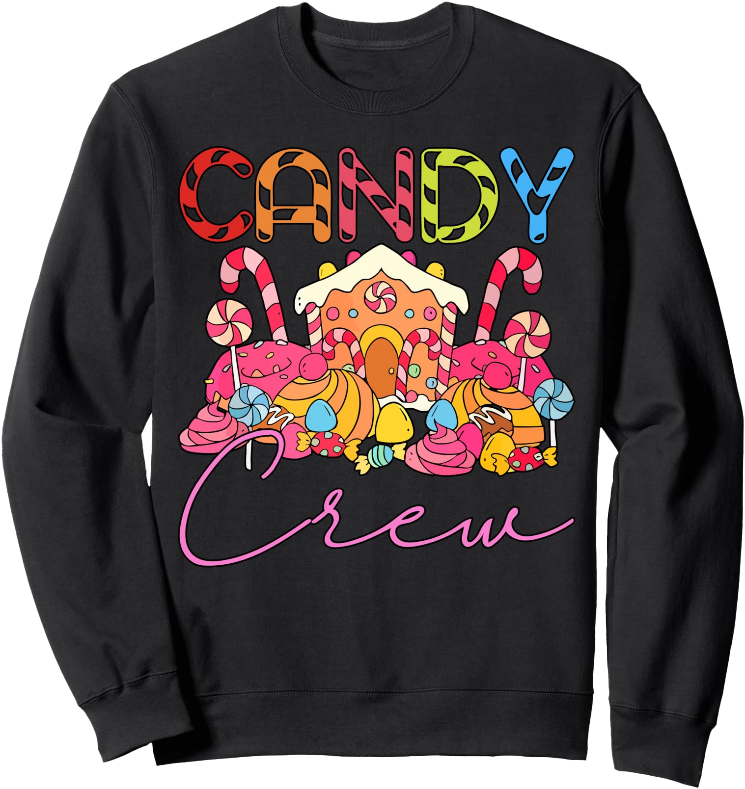 Exclusive Candy Crew Candy Costume Sweatshirt - Aesthetic Graphic Unisex - T-Shirt, Sweatshirt, Hoodie