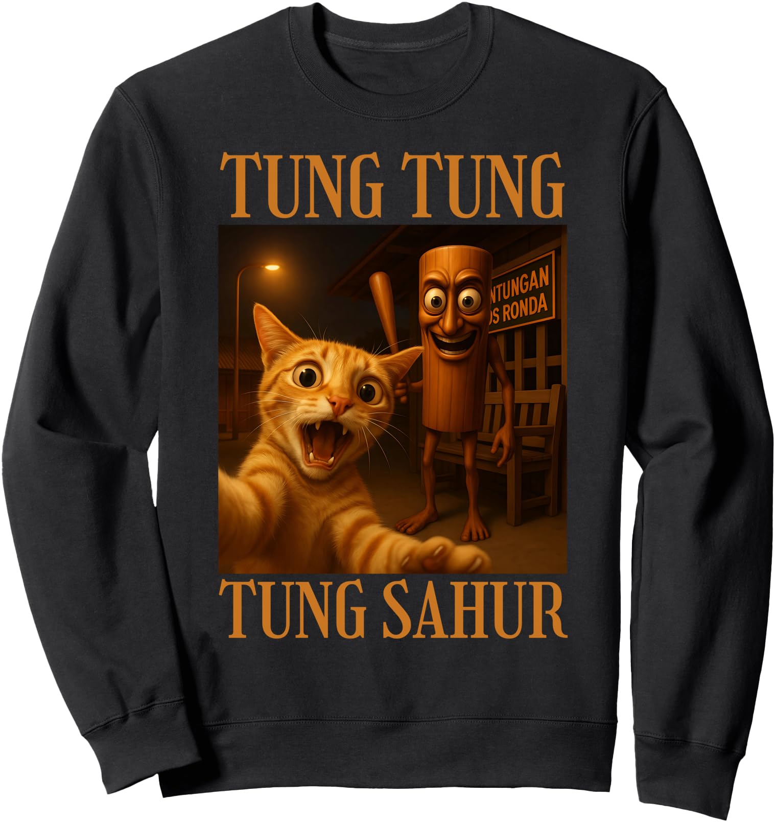 Tung Tung Tung Sahur T-Shirt - Streetwear Style Unisex - T-Shirt, Sweatshirt, Hoodie