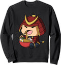 Kawaii Anime Samurai Asian Noodles T-Shirt - Fun Novelty Design for Adults - T-Shirt, Sweatshirt, Hoodie