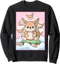 Exclusive Kawaii Fennec Fox Japanese T-Shirt - Casual Everyday Wear Unisex - T-Shirt, Sweatshirt, Hoodie