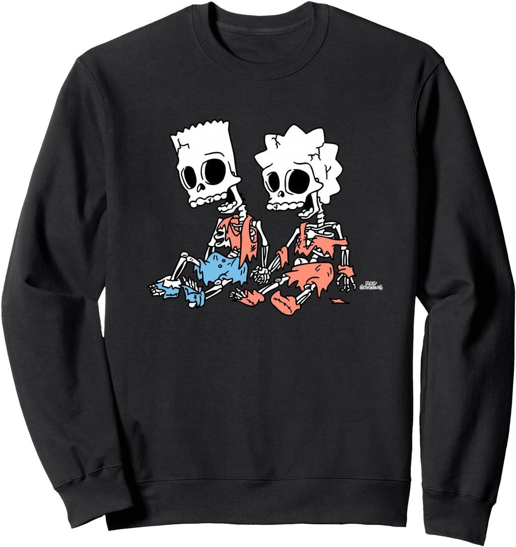 Handcrafted Simpsons Bart And Lisa T-Shirt - Casual Everyday Wear Unisex - T-Shirt, Sweatshirt, Hoodie