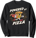 Superhero Pizza Comic Pizza Sweatshirt - Casual Everyday Wear Unisex - T-Shirt, Sweatshirt, Hoodie