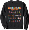 Handcrafted Abc Coping Skills Alphabet Hoodie - Minimalist Print Unisex - T-Shirt, Sweatshirt, Hoodie