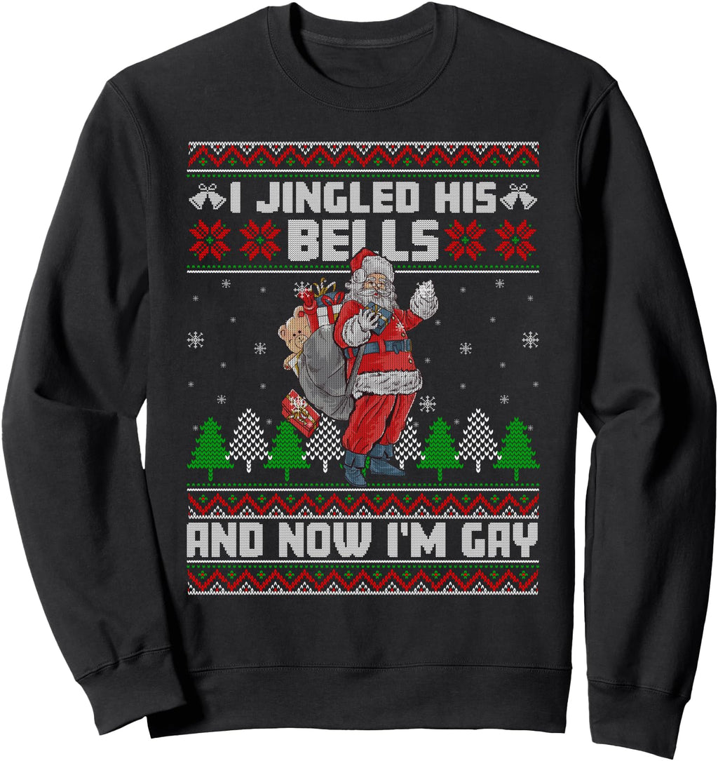 Exclusive I Jingled His Bells And Now I M T-Shirt - Unique Graphic Unisex - T-Shirt, Sweatshirt, Hoodie