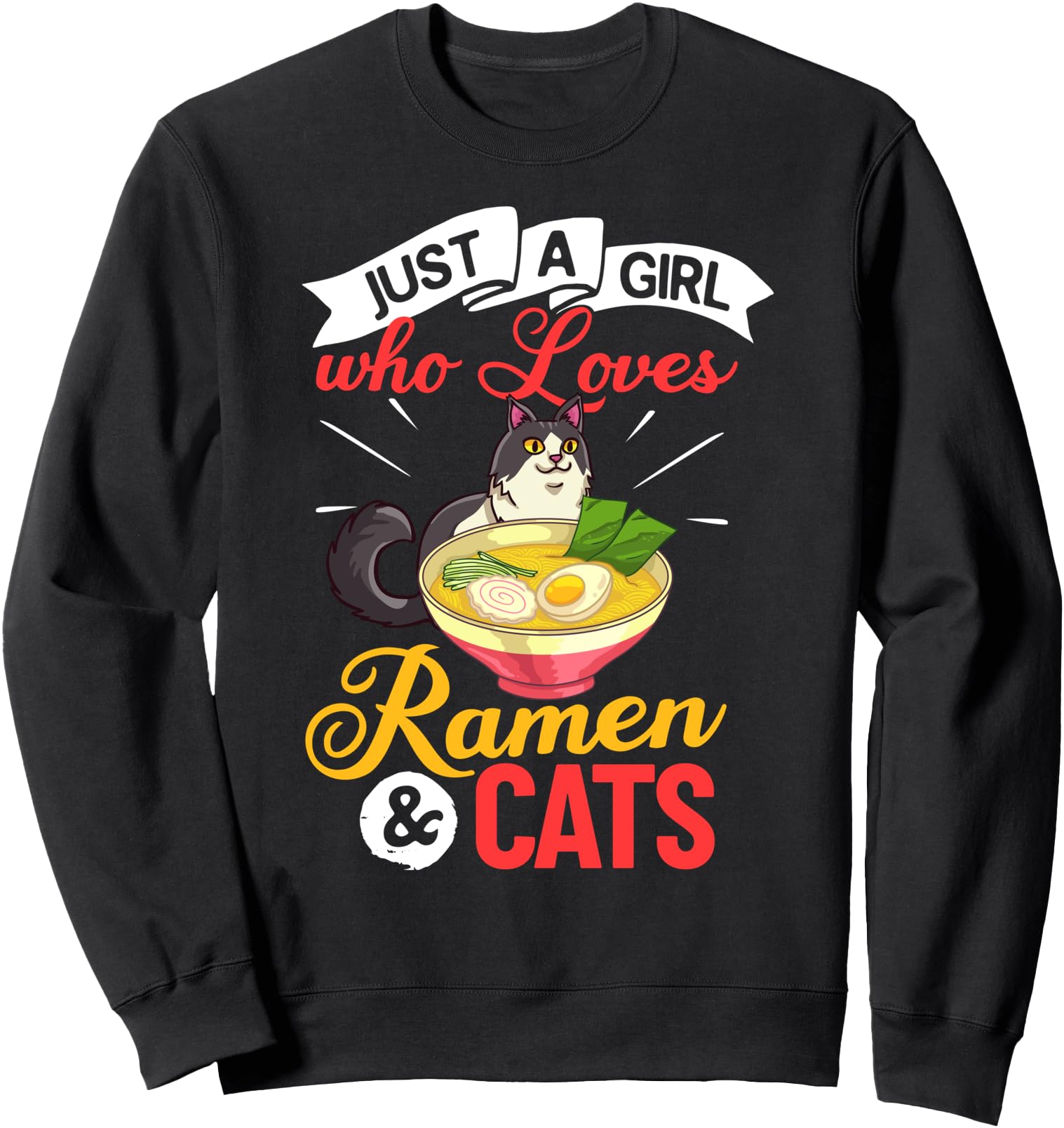 Original Cat Ramen Bowl Chicken T-Shirt - Casual Everyday Wear Unisex - T-Shirt, Sweatshirt, Hoodie