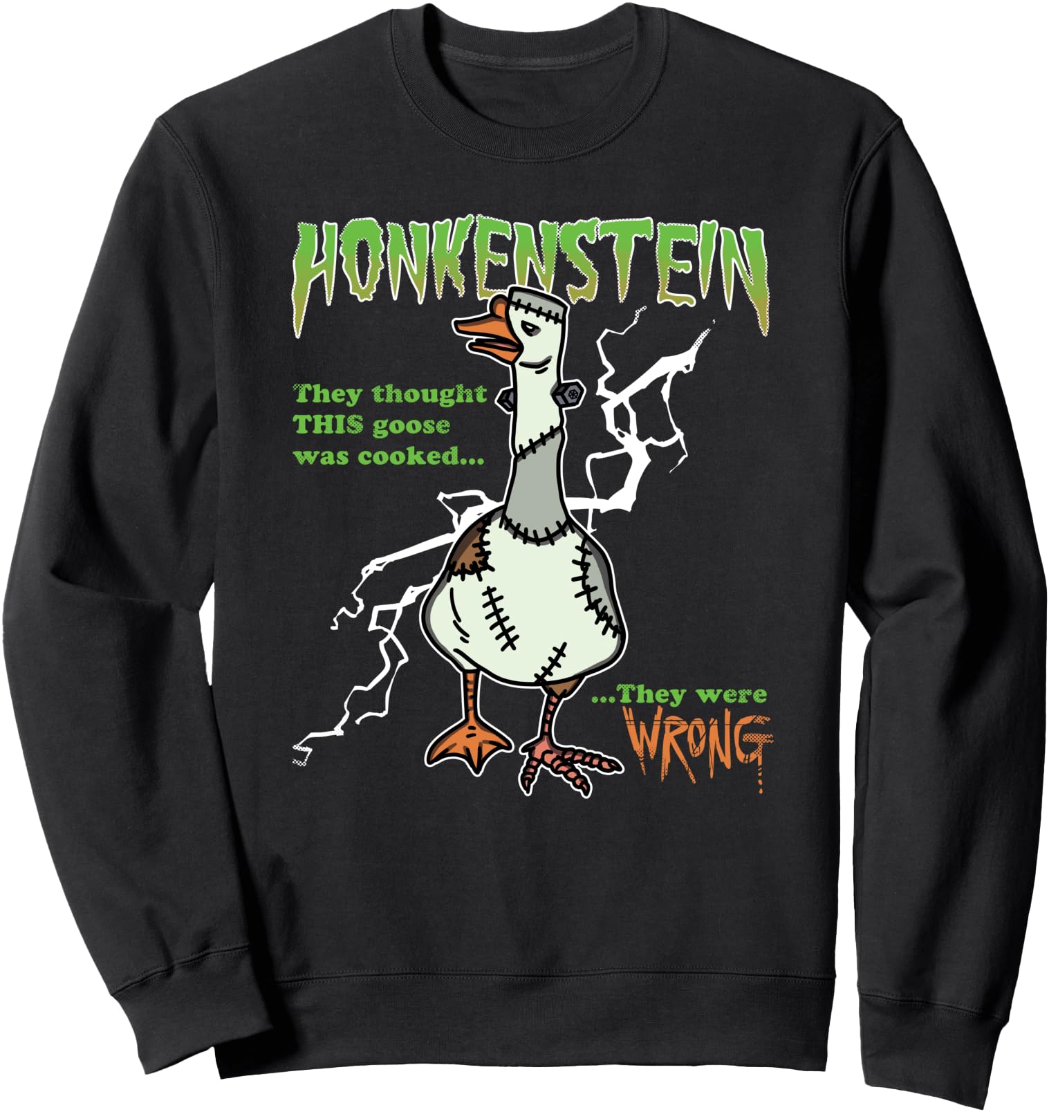 Honkenstein Halloween Goose Meme T-Shirt - Custom Art Print for Adults - T-Shirt, Sweatshirt, Hoodie