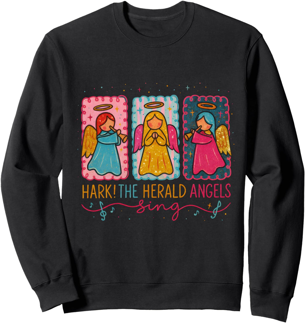 Exclusive Hark Herald Angels Sing T-Shirt - Unique Graphic for Adults - T-Shirt, Sweatshirt, Hoodie