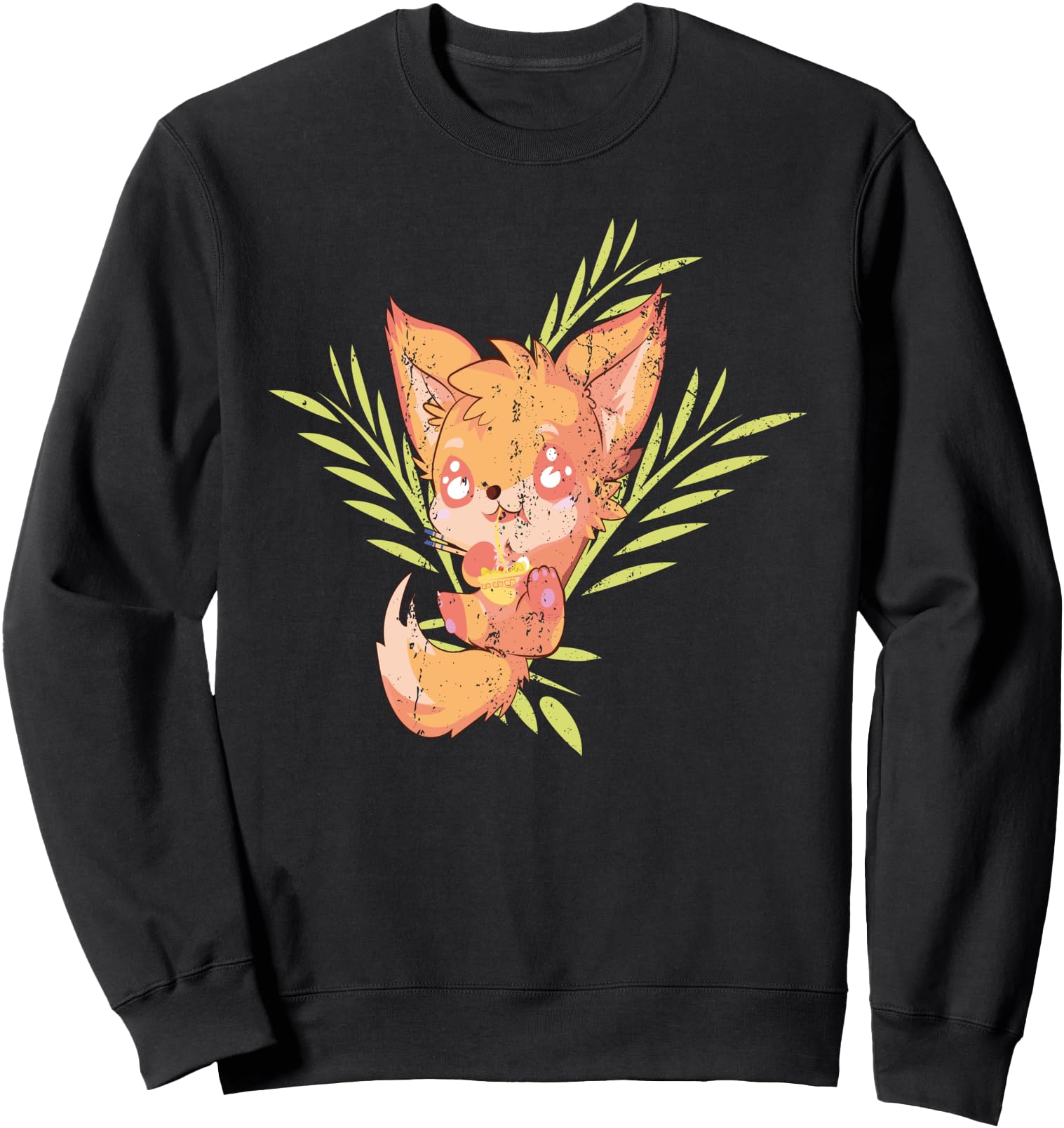 Original Kawaii Animal Anime Fox T-Shirt - Minimalist Print Men Women - T-Shirt, Sweatshirt, Hoodie