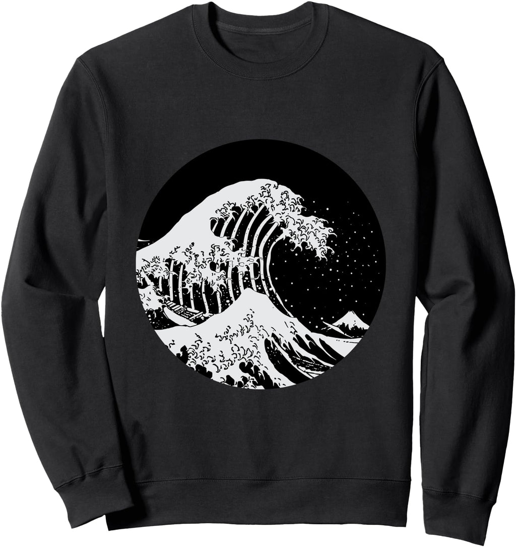 Original Great Wave Hokusai Japanese Hoodie - Novelty Apparel Men Women - T-Shirt, Sweatshirt, Hoodie