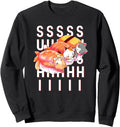 Kawaii Cats Sushi Otaku Japanese Sweatshirt - Aesthetic Graphic for Adults - T-Shirt, Sweatshirt, Hoodie