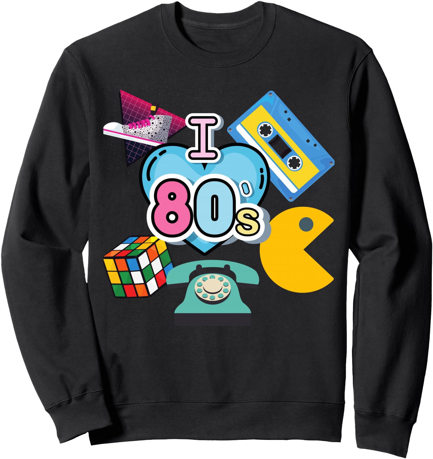 Exclusive Nostalgic I Love 80 S Trip T-Shirt - Unique Graphic Men Women - T-Shirt, Sweatshirt, Hoodie