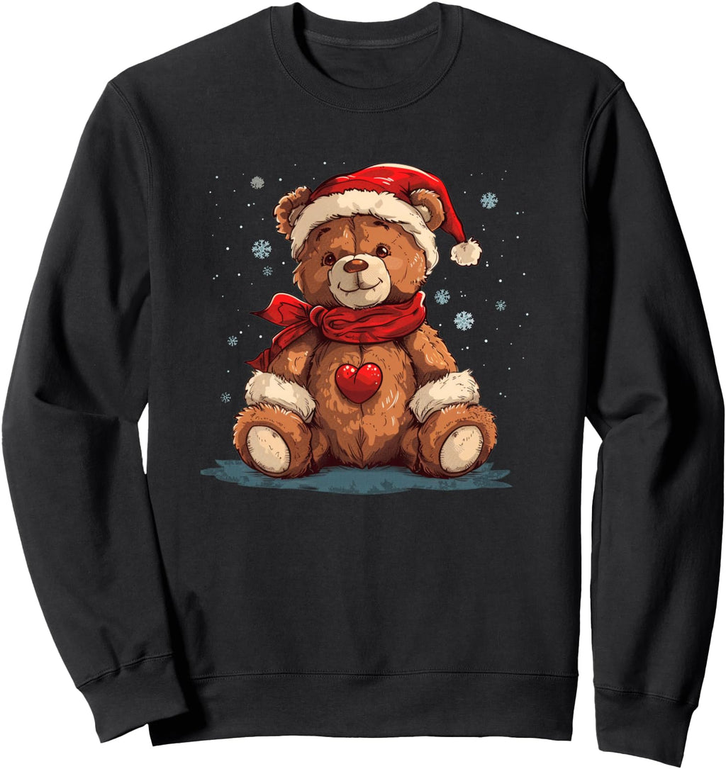 Teddy Bear Snowflakes Teddy Costume T-Shirt - Unique Graphic Men Women - T-Shirt, Sweatshirt, Hoodie