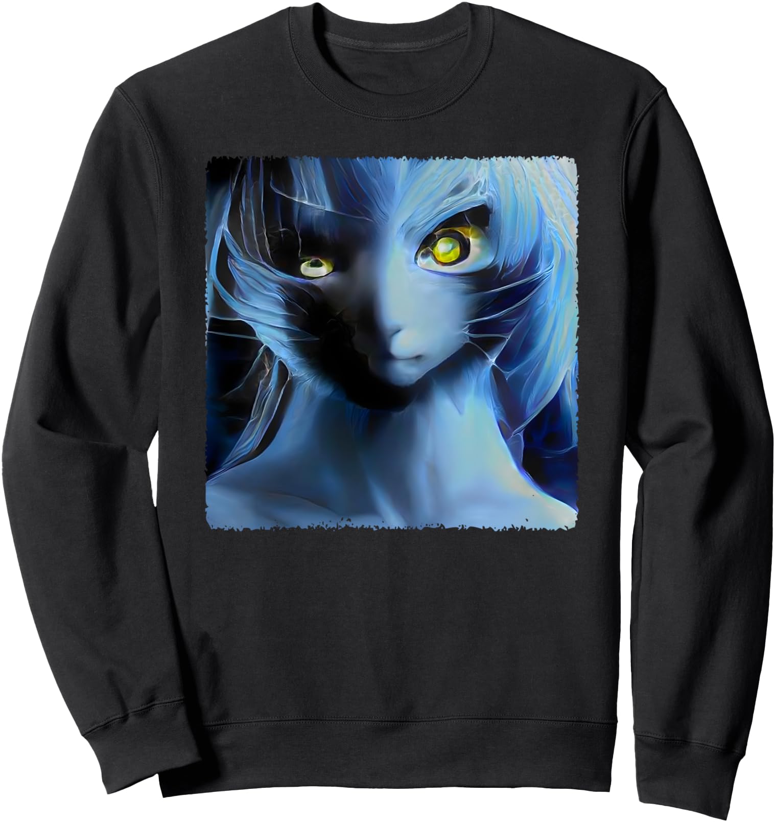 Exclusive Kawaii Catgirl Sweatshirt - Casual Everyday Wear for Adults - T-Shirt, Sweatshirt, Hoodie