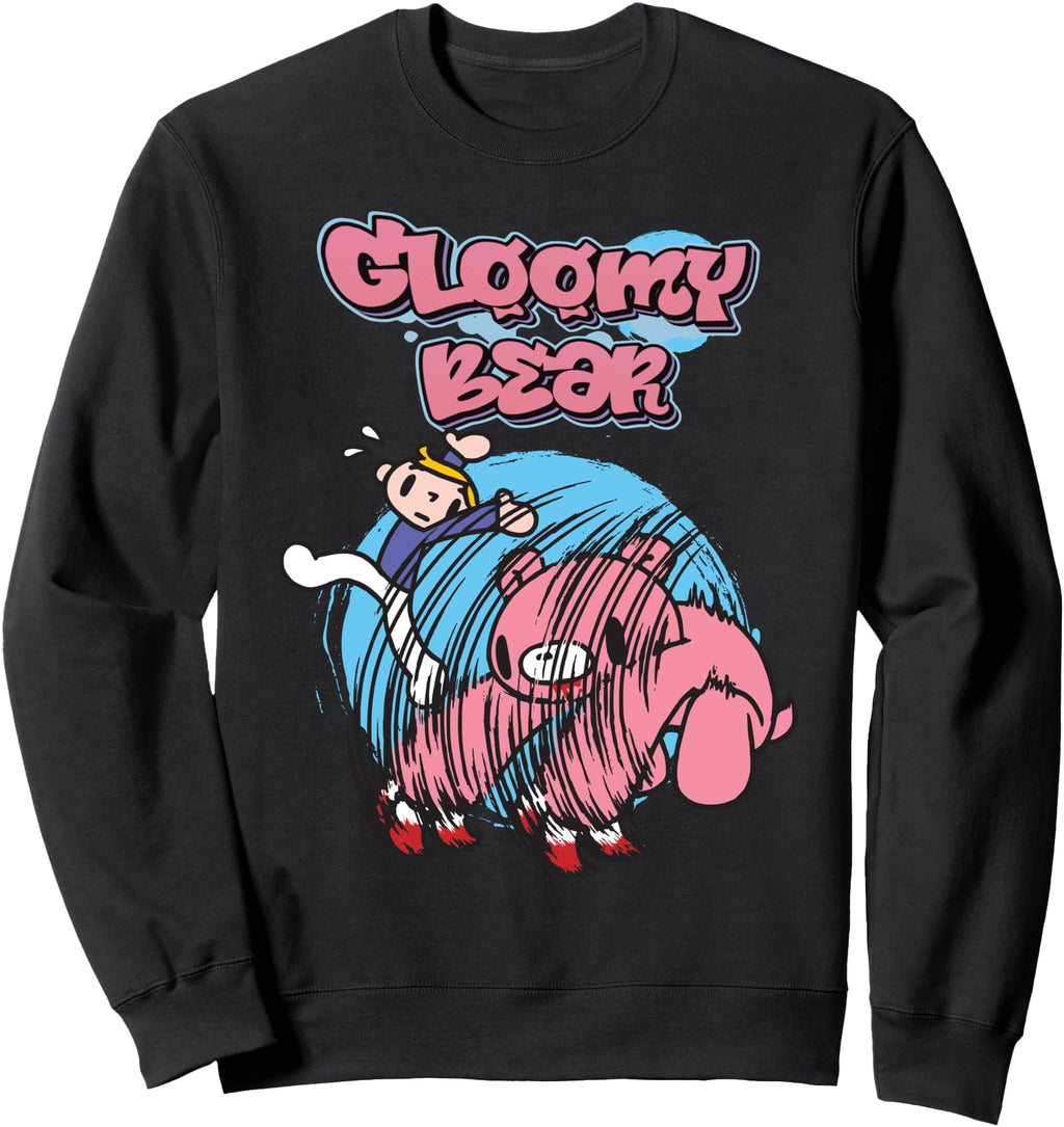 Handcrafted Gloomy Bear Naughty Hoodie - Novelty Apparel for Adults - T-Shirt, Sweatshirt, Hoodie