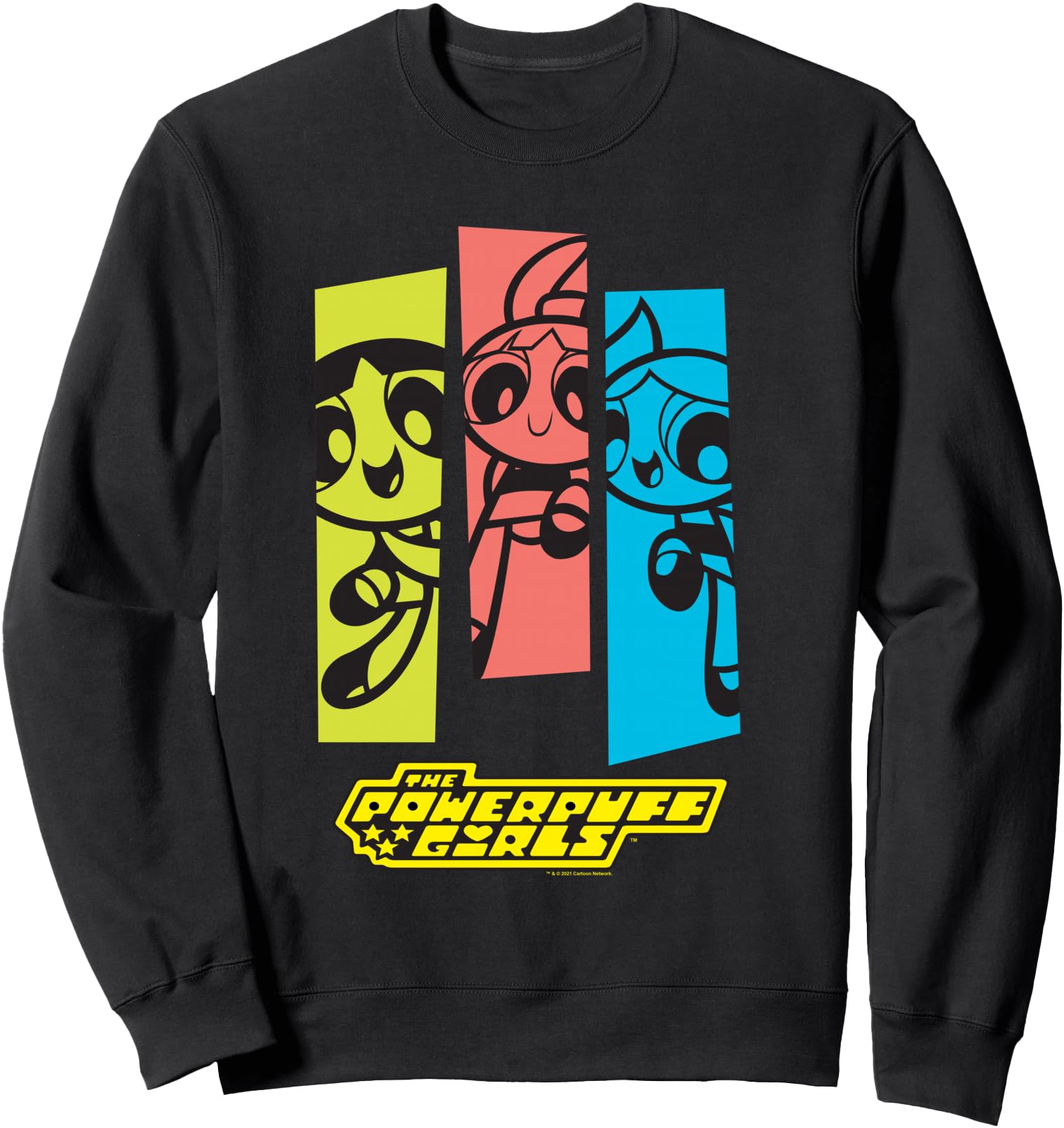 Authentic Powerpuff Three Power Puffs T-Shirt - Minimalist Print Unisex - T-Shirt, Sweatshirt, Hoodie