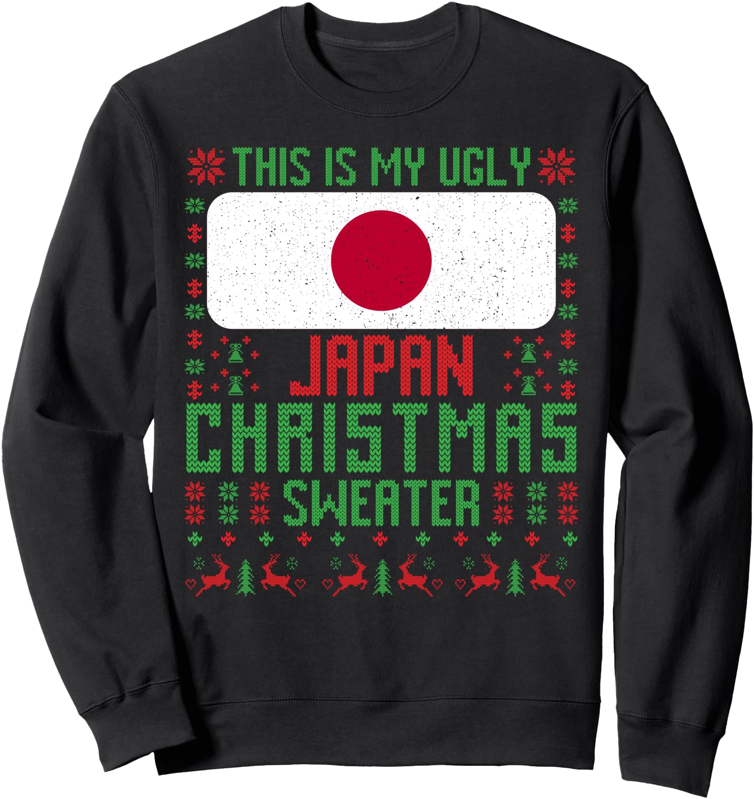 Exclusive Japan Ugly Japan Flag Japanese T-Shirt - Trendy Graphic Unisex - T-Shirt, Sweatshirt, Hoodie