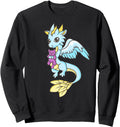 Kawaii Anime Sweet Blue Dragon Japanese Hoodie - Novelty Apparel Unisex - T-Shirt, Sweatshirt, Hoodie