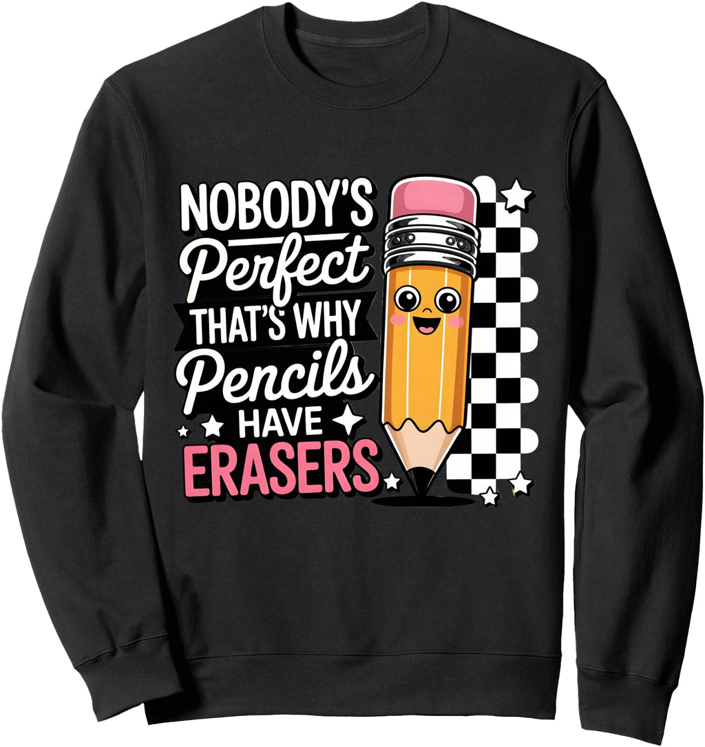 Exclusive Nobody That S Why Pencils T-Shirt - Minimalist Print Men Women - T-Shirt, Sweatshirt, Hoodie