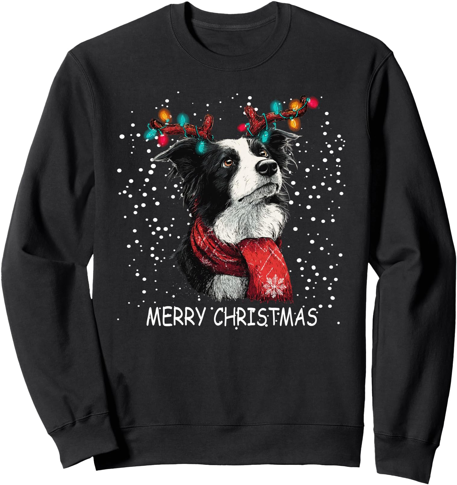 Authentic Womens Border Collie Dog T-Shirt - Aesthetic Graphic for Adults - T-Shirt, Sweatshirt, Hoodie