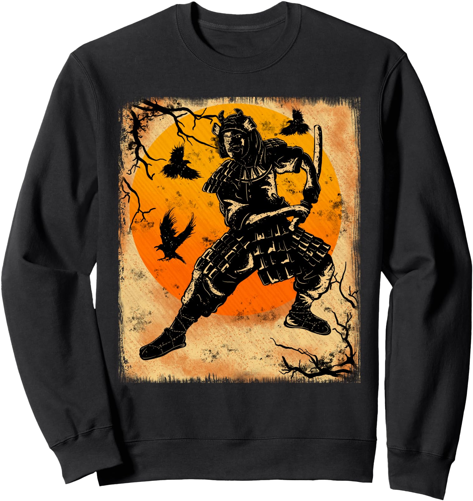 Samurai Warrior Japanese Swordsmen Hoodie - Casual Everyday Wear Men Women - T-Shirt, Sweatshirt, Hoodie