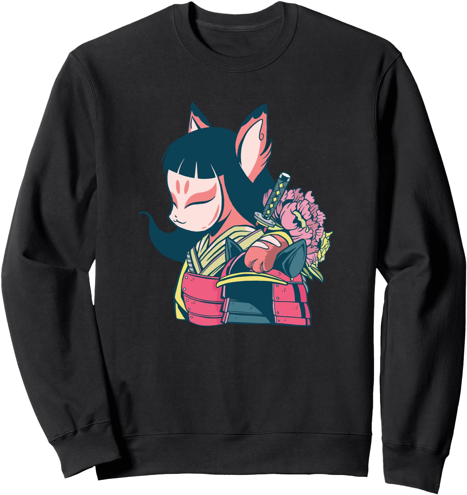 Authentic Kitsune Nine Tailed Fox T-Shirt - Casual Everyday Wear Men Women - T-Shirt, Sweatshirt, Hoodie