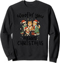 Original Woofin You Merry Sheltie Sheltie Hoodie - Minimalist Print Unisex - T-Shirt, Sweatshirt, Hoodie