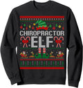 Chiropractor Elf Chiro Chiropractic Sweatshirt - Trendy Graphic for Adults - T-Shirt, Sweatshirt, Hoodie