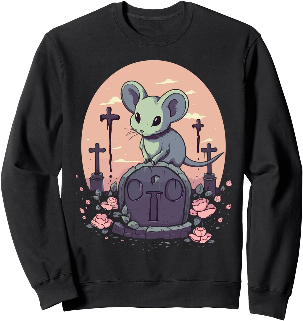 Original Pastel Goth Mouse Kawaii T-Shirt - Fun Novelty Design Men Women - T-Shirt, Sweatshirt, Hoodie
