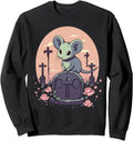 Original Pastel Goth Mouse Kawaii T-Shirt - Fun Novelty Design Men Women - T-Shirt, Sweatshirt, Hoodie
