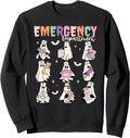 Emergency Department Ghost Er Nurse Sweatshirt - Custom Art Print Unisex - T-Shirt, Sweatshirt, Hoodie
