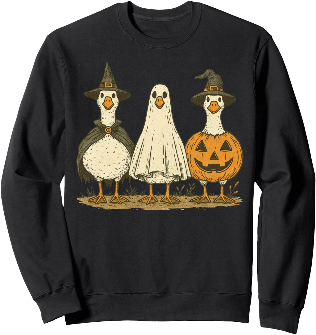 Exclusive Halloween Goose Witch Ghost T-Shirt - Fun Novelty Design Unisex - T-Shirt, Sweatshirt, Hoodie