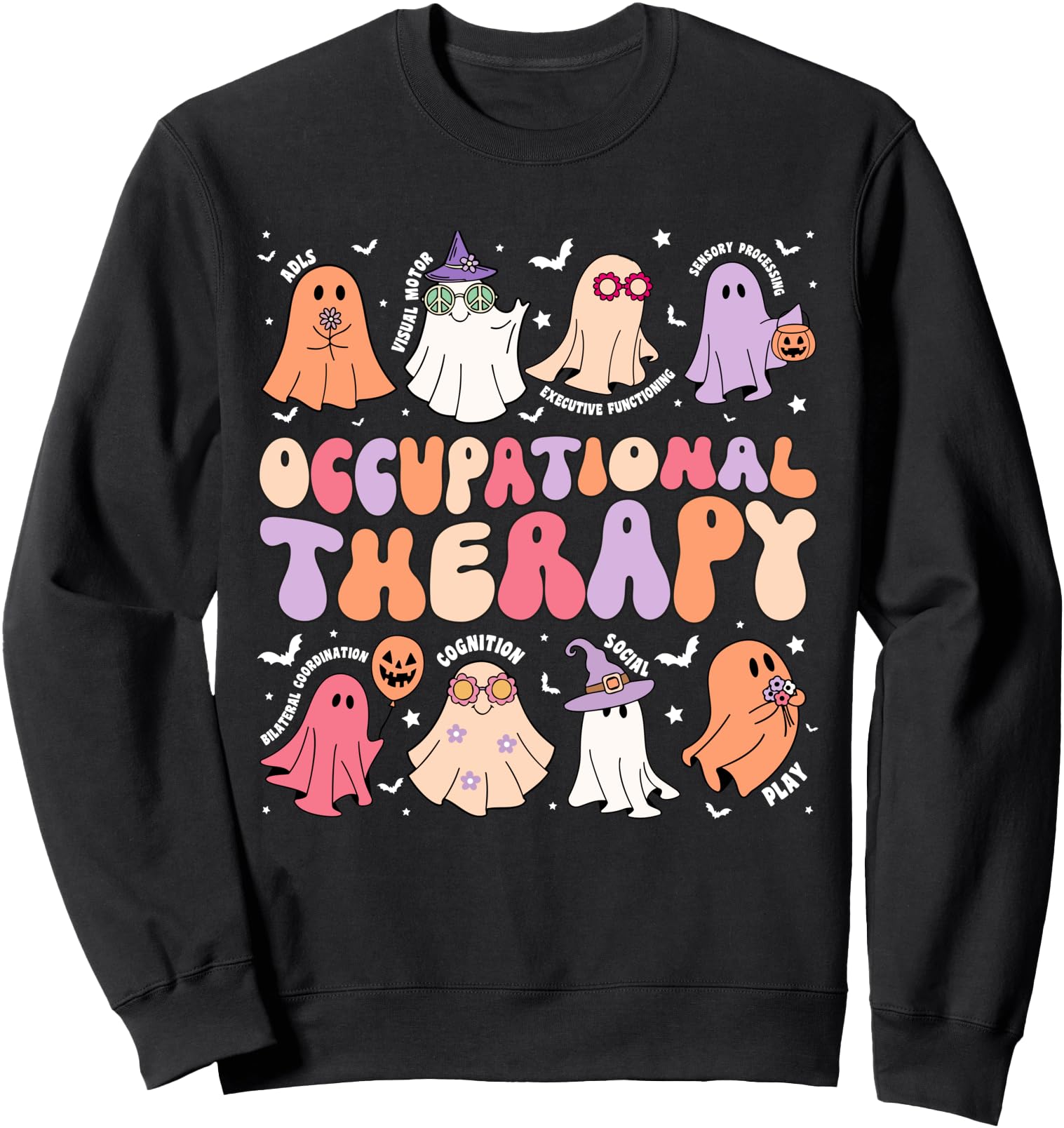 Ot Occupational Therapy Therapist T-Shirt - Trendy Graphic for Adults - T-Shirt, Sweatshirt, Hoodie