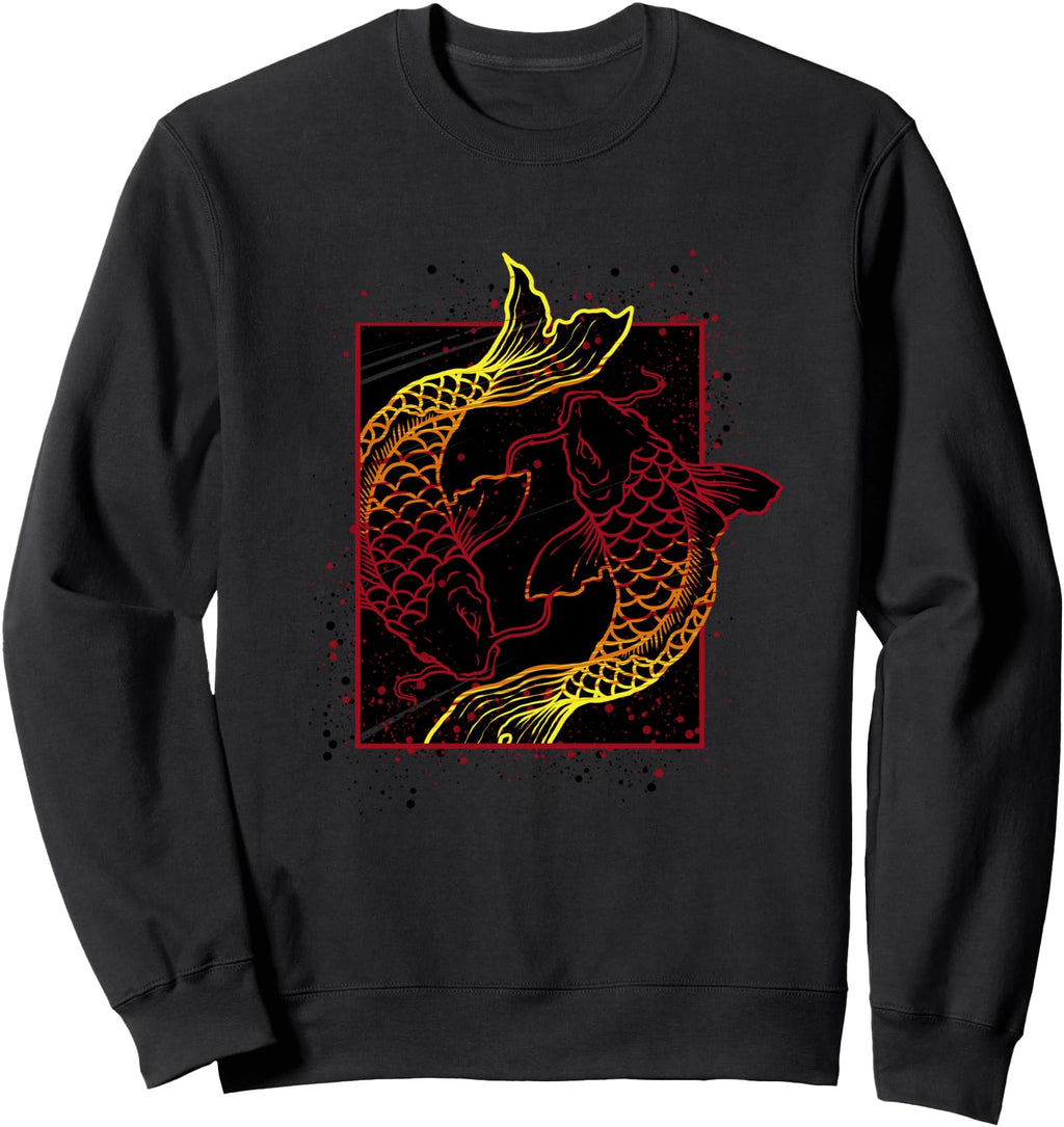 Original Nishikigoi Fish Koi Fish Sweatshirt - Aesthetic Graphic Unisex - T-Shirt, Sweatshirt, Hoodie