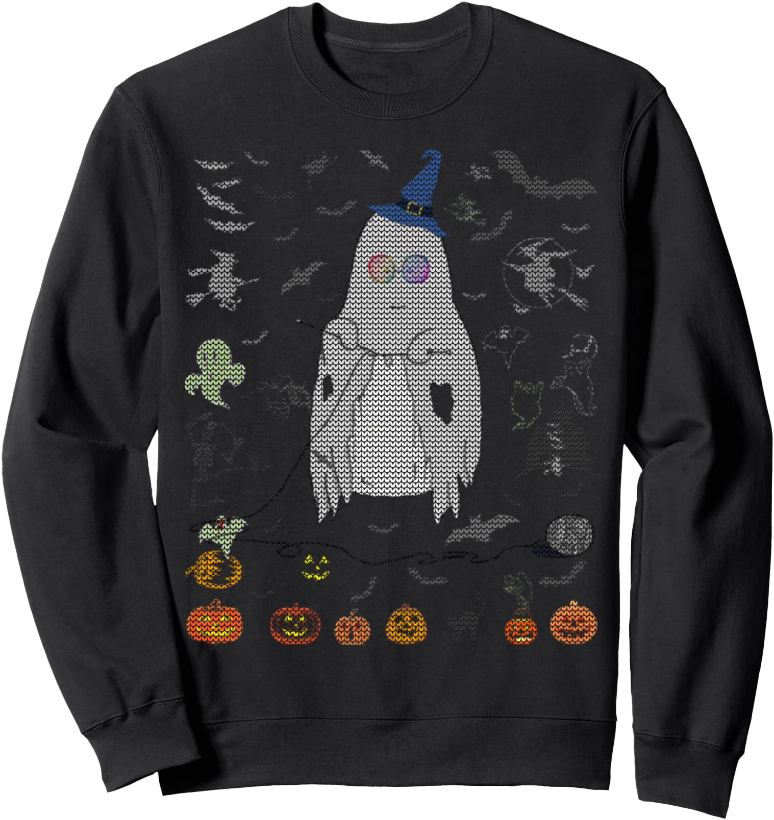 Authentic Ghost Ugly Halloween T-Shirt - Streetwear Style Men Women - T-Shirt, Sweatshirt, Hoodie