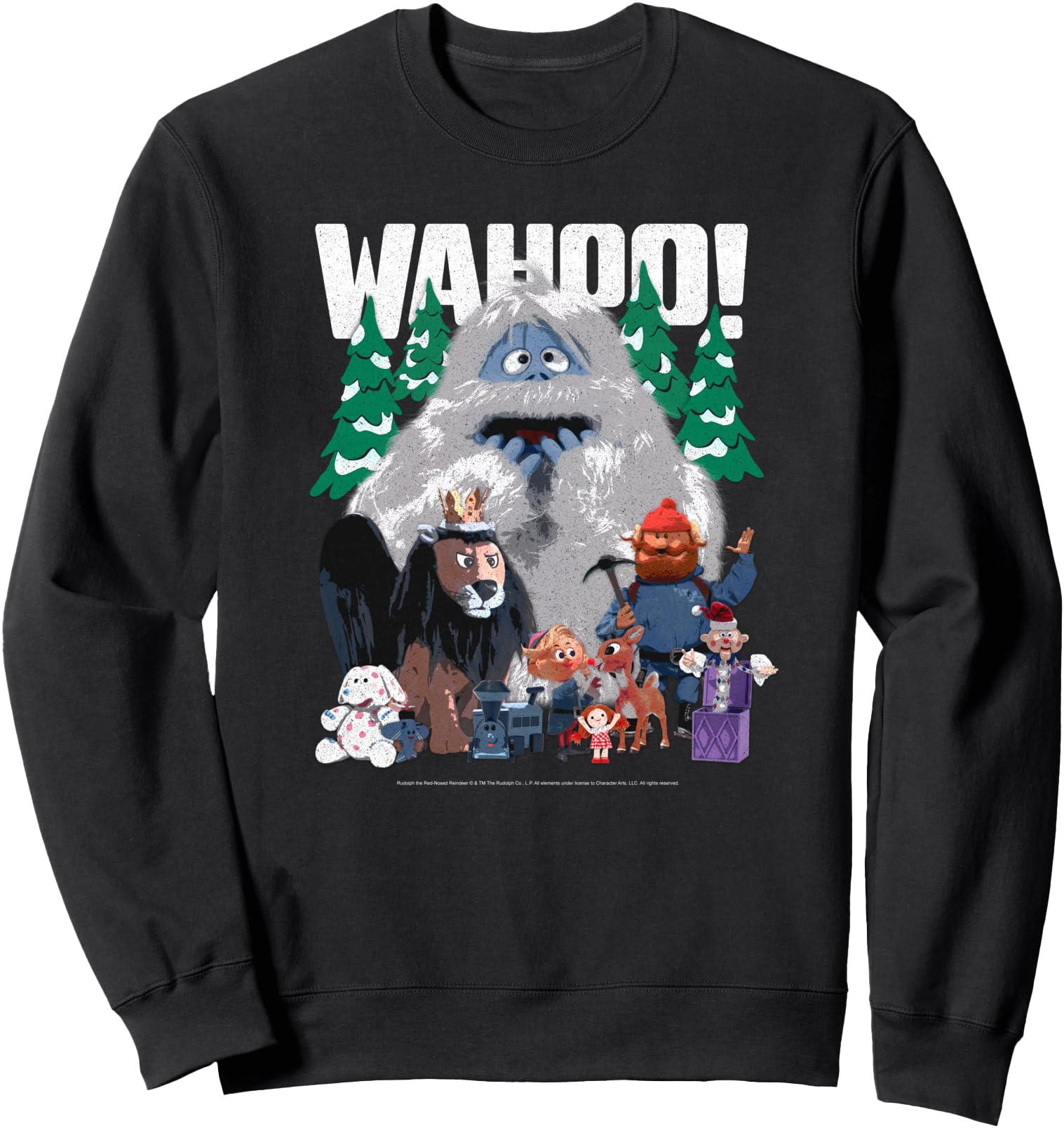 Rudolph Wahoo Misfit Toys Characters T-Shirt - Casual Everyday Wear Unisex - T-Shirt, Sweatshirt, Hoodie
