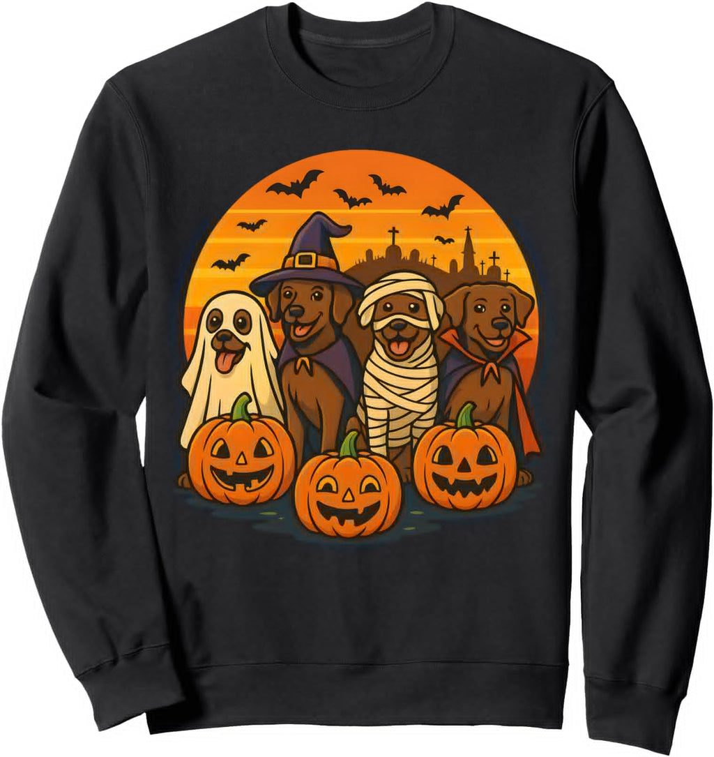 Exclusive Halloween Brown Sweatshirt - Streetwear Style for Adults - T-Shirt, Sweatshirt, Hoodie