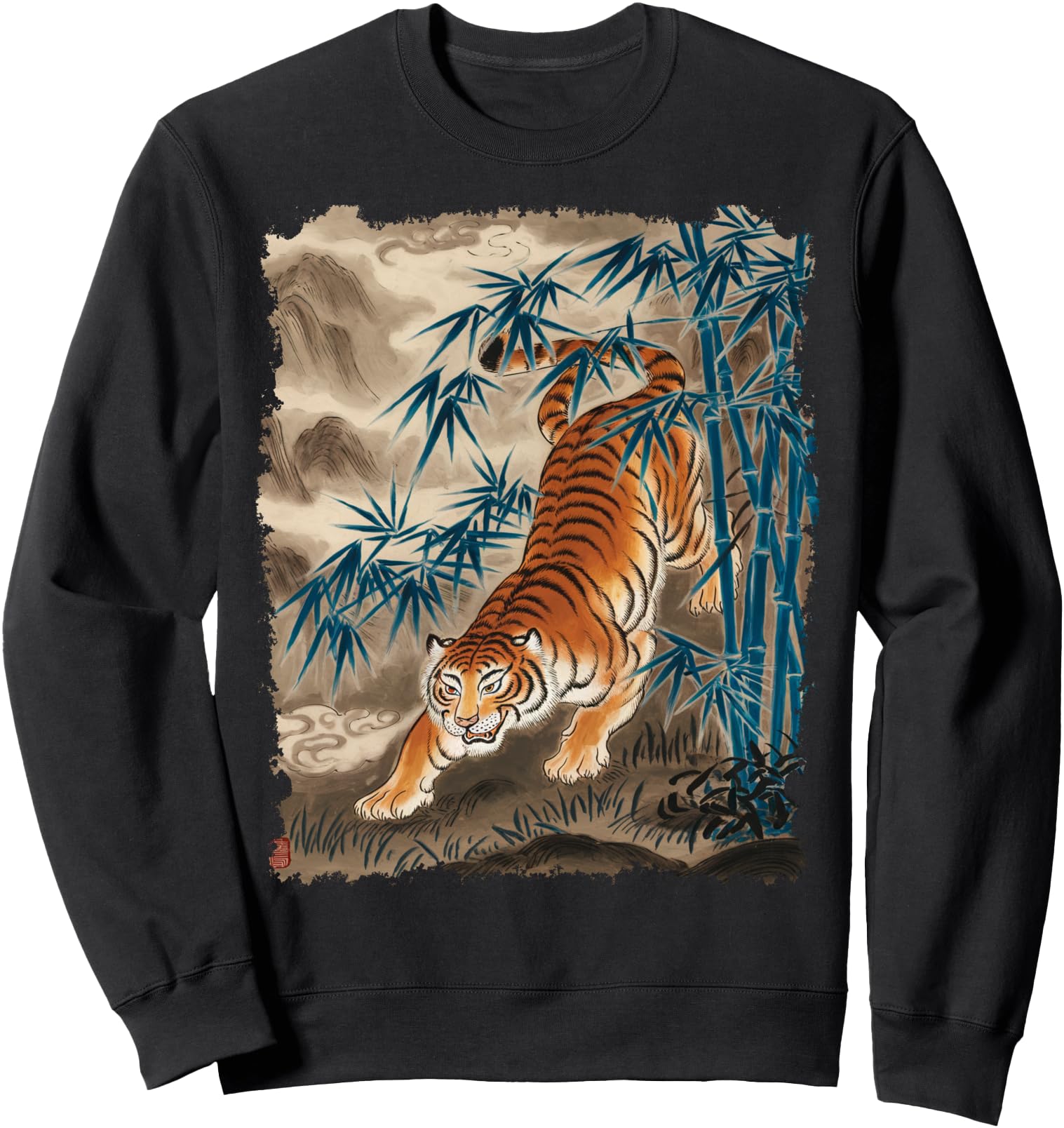 Handcrafted Japanese Art Tiger Exclusive Hoodie - Trendy Graphic Men Women - T-Shirt, Sweatshirt, Hoodie