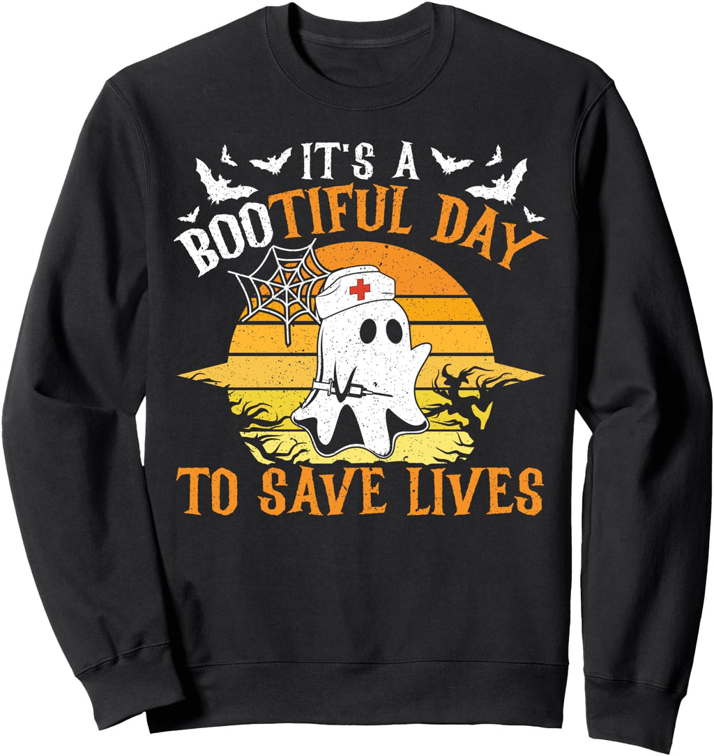 Handcrafted Medical Halloween Hoodie - Casual Everyday Wear for Adults - T-Shirt, Sweatshirt, Hoodie